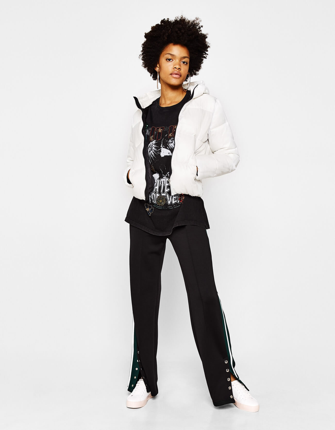 Jacket with hood - Image 3